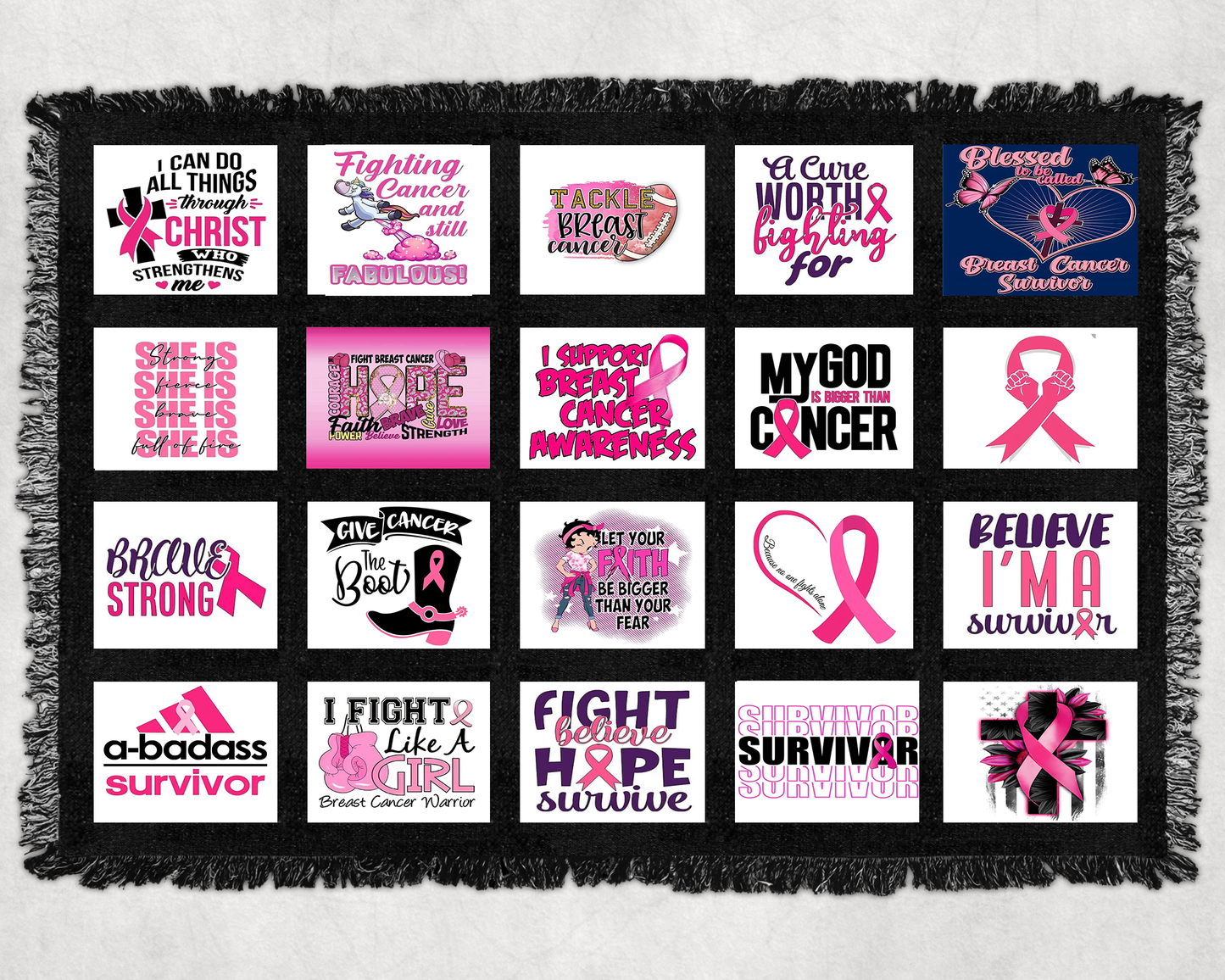 Breast Cancer Blanket